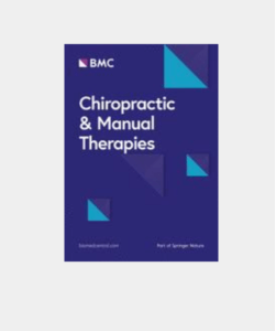 image:chiropractic and manual therapies journal cover