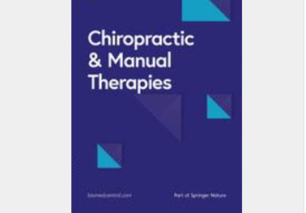 image:chiropractic and manual therapies journal cover