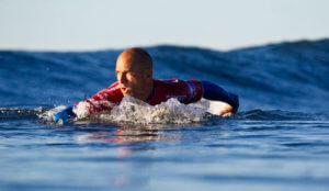 kelly slater paddling