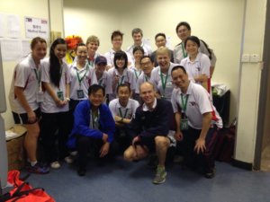 group photo medical support team HKG Rugby Sevens 2014